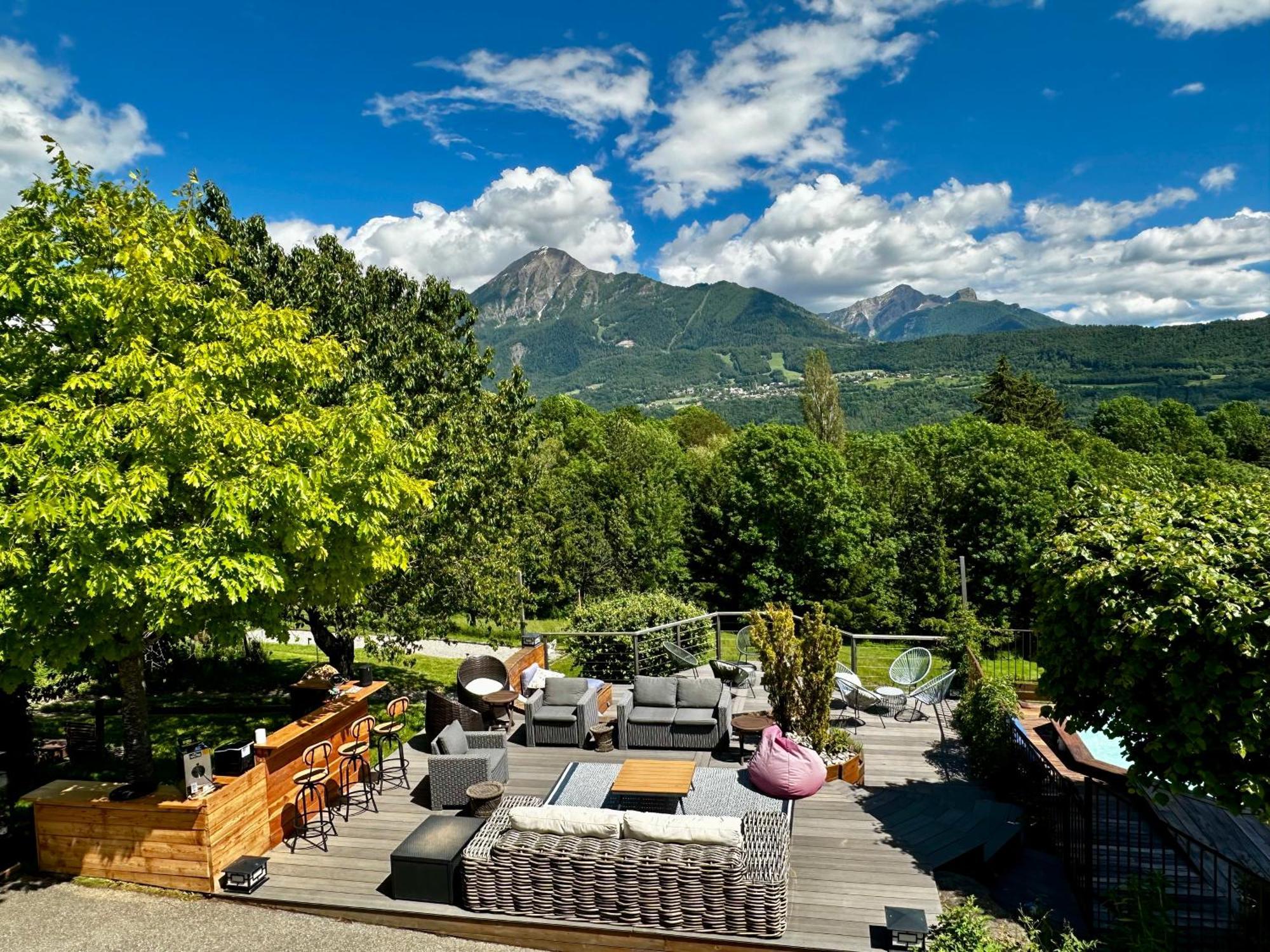 Chambre D'Hotes La Grange Des Ecrins Chabottes Dış mekan fotoğraf